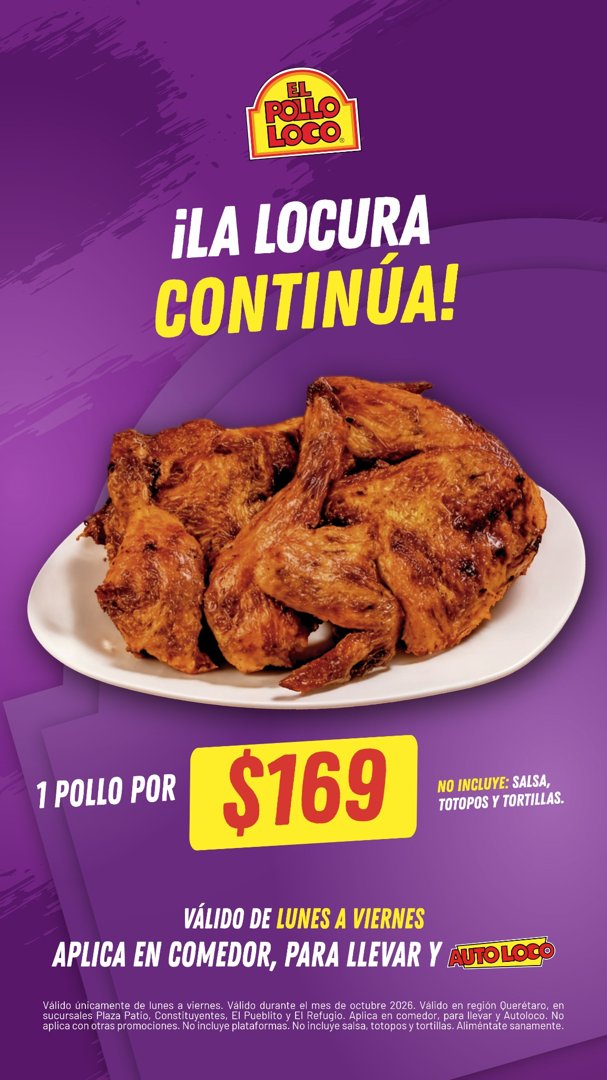 Anuncio de Locos por el sabor: pollo
