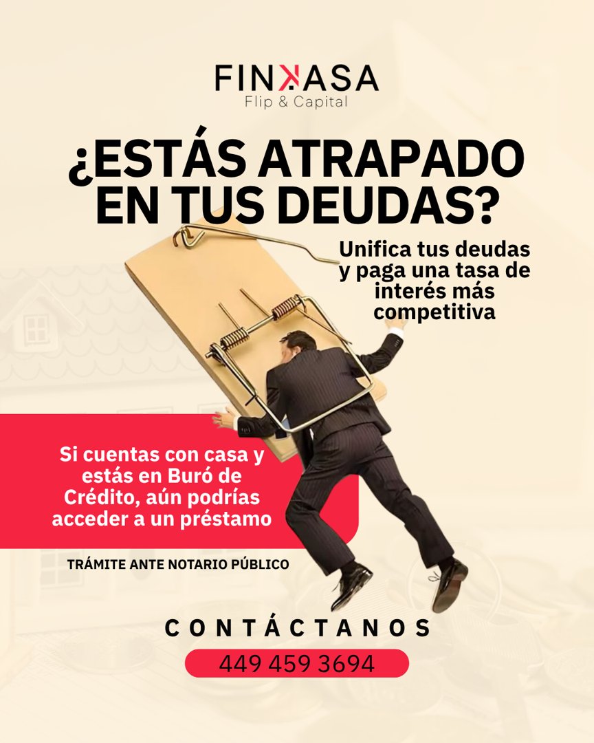 Anuncio de Finkasa Flip & Capital: préstamo con garantía hipotecaria