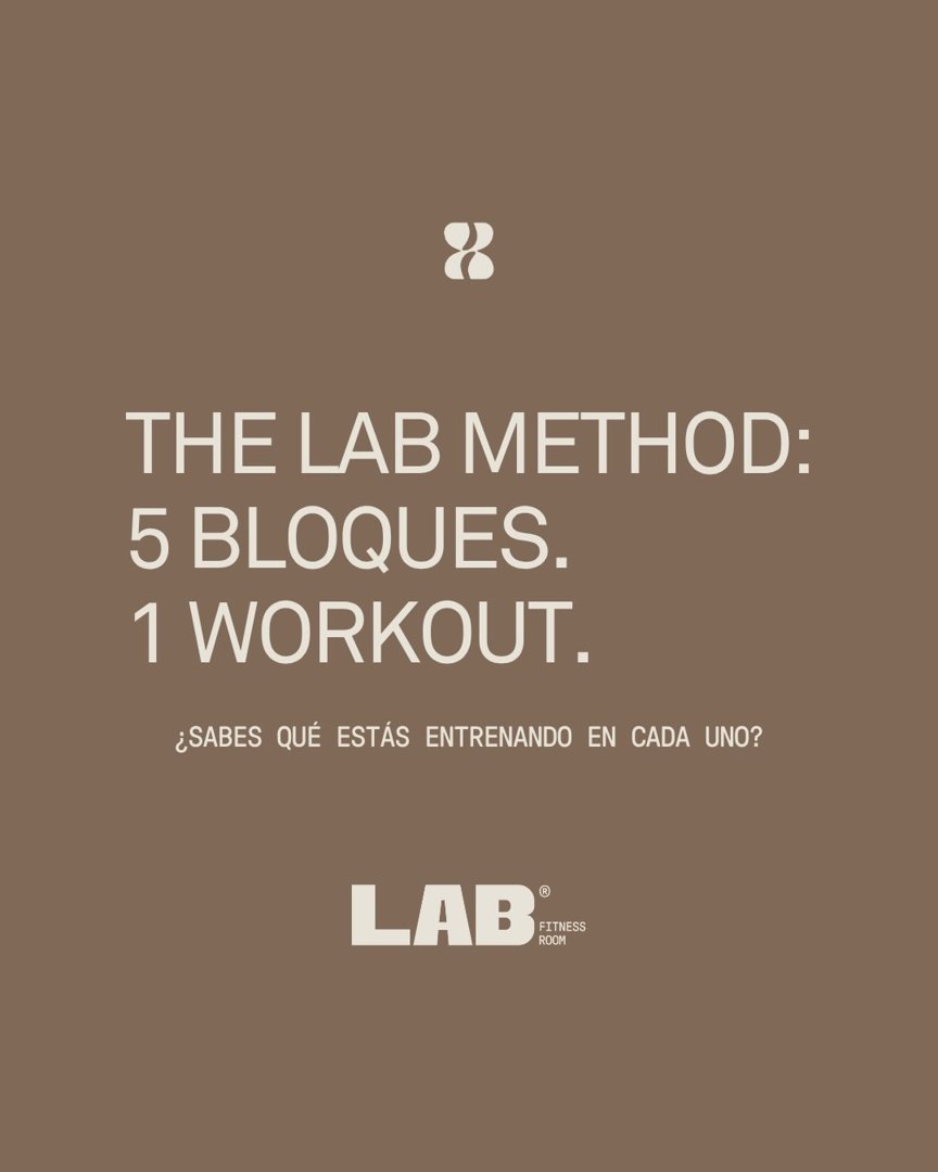 Anuncio de LAB Fitness Room: método de entrenamiento
