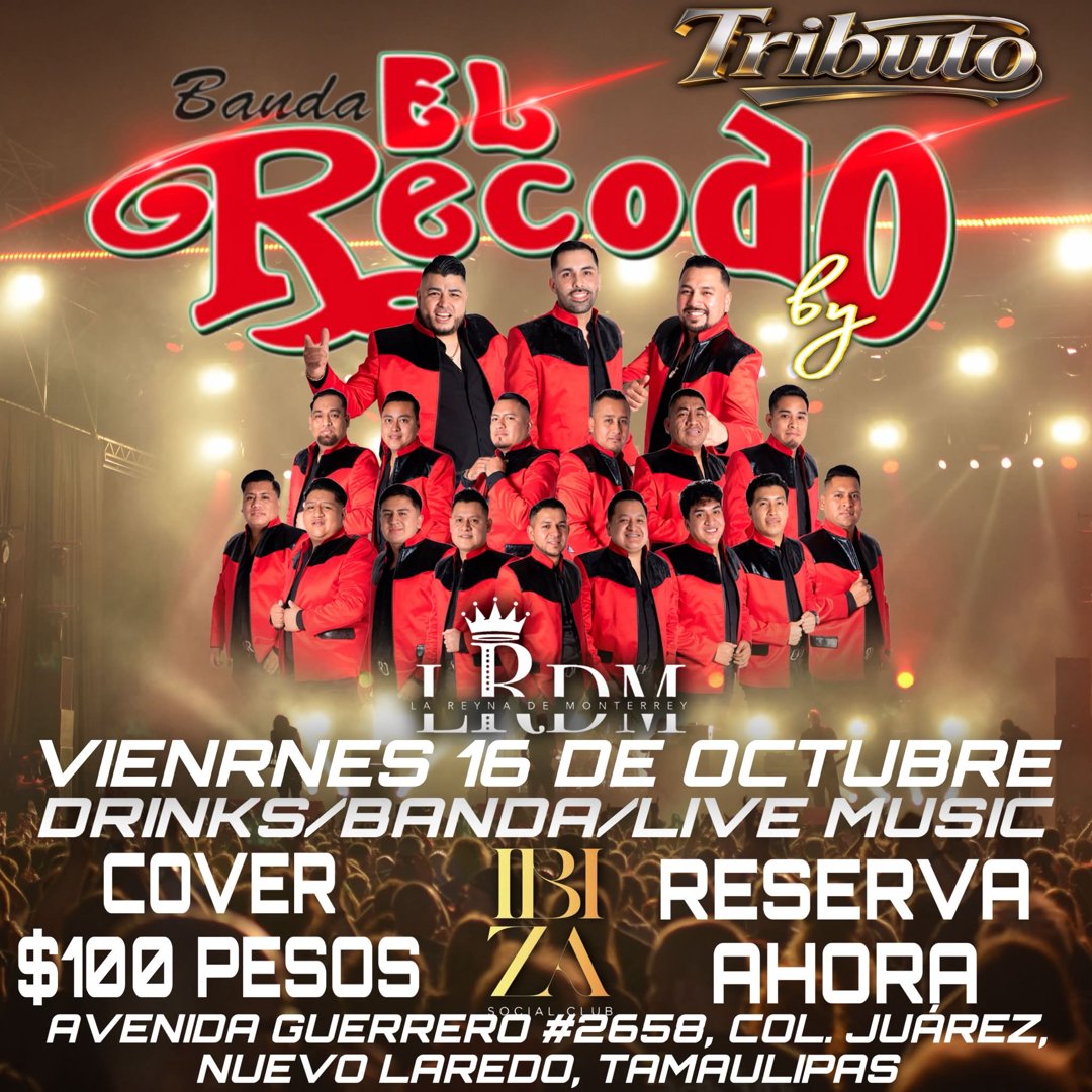 Anuncio de Ibiza Social Club: show musical tributo a Banda El Recodo