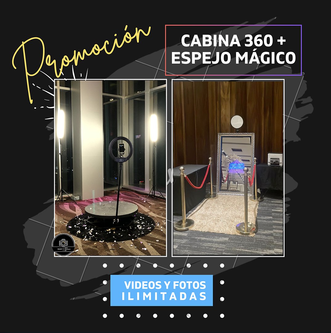 Anuncio de Revoir Studio: CABANA 360 + ESPEJO MÁGICO