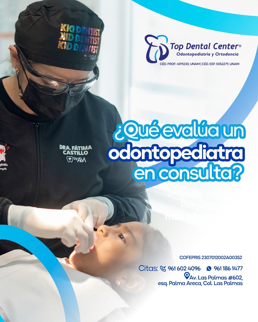 Anuncio de Top Dental Center: odontopediatría