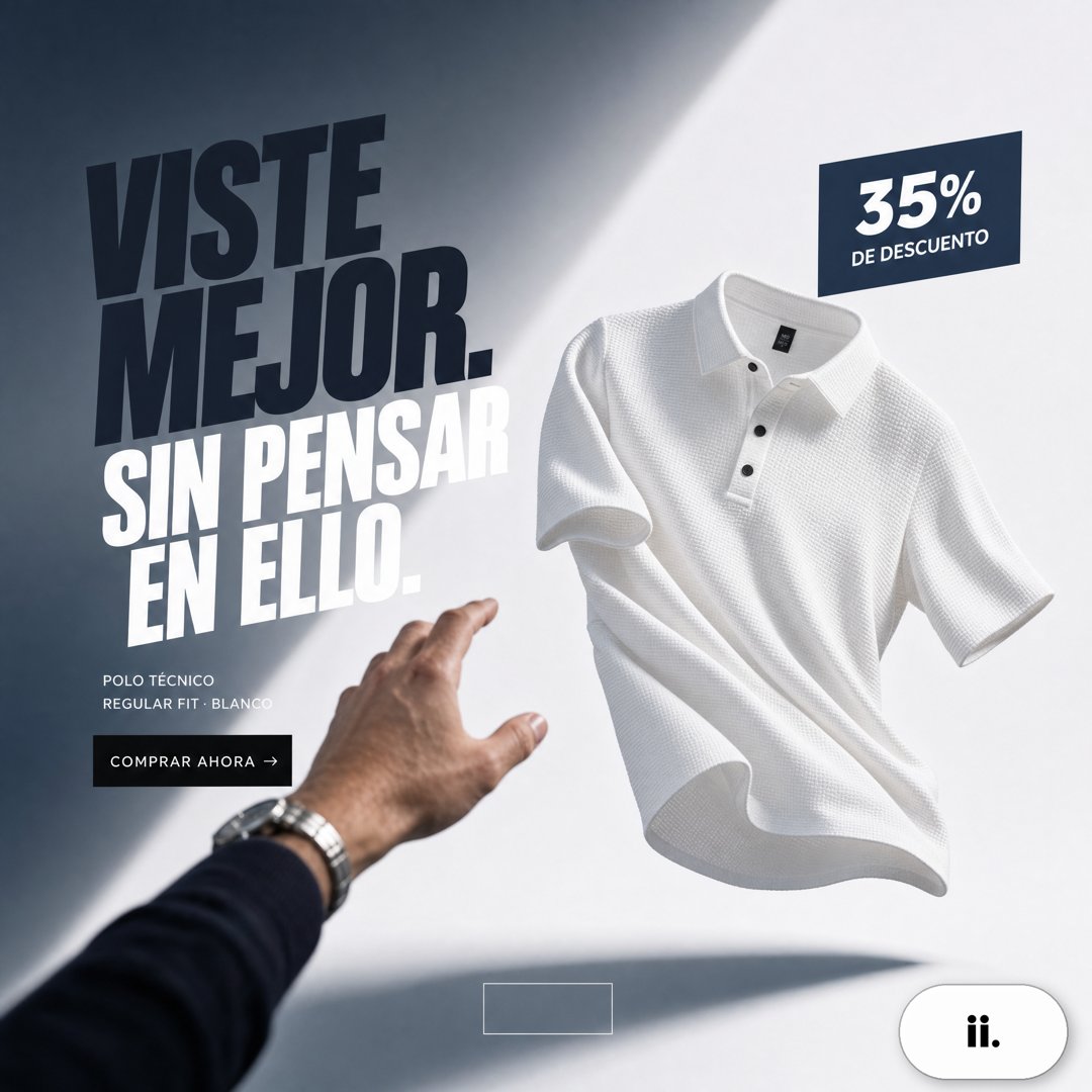 Anuncio de Zucchiini Store.: polo técnico