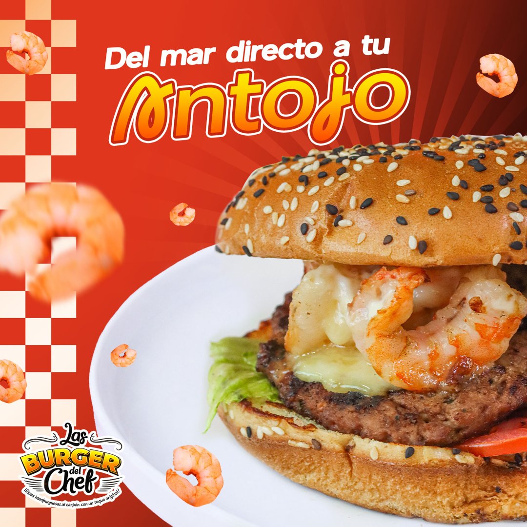 Anuncio de Las Burger del Chef: hamburguesas