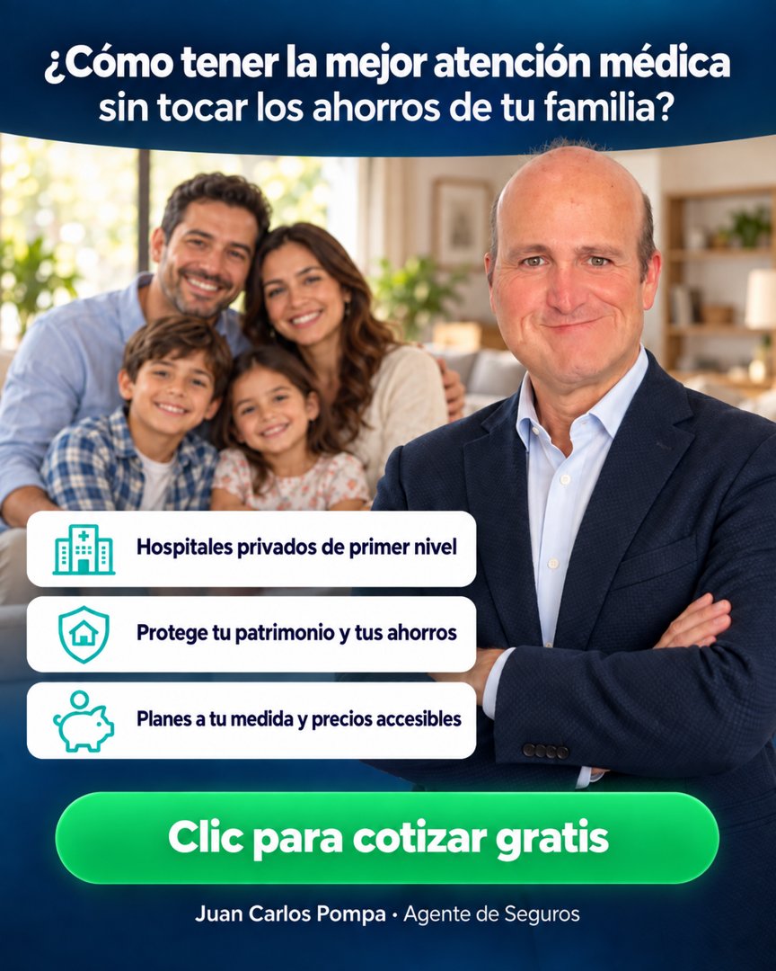 Anuncio de Falomir y Pompa Agentes de Seguros: seguro de gastos médicos