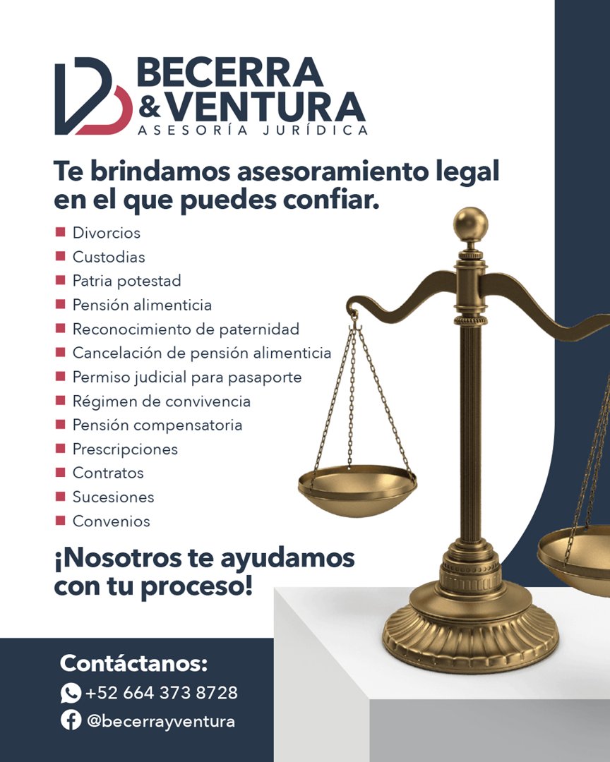 Anuncio de Becerra & Ventura Asesoría Jurídica: asesoría jurídica familiar