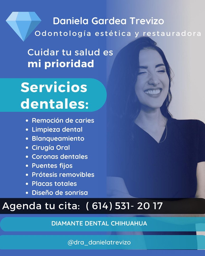 Anuncio de dra_danielatrevizo: Odontología estética y restauradora