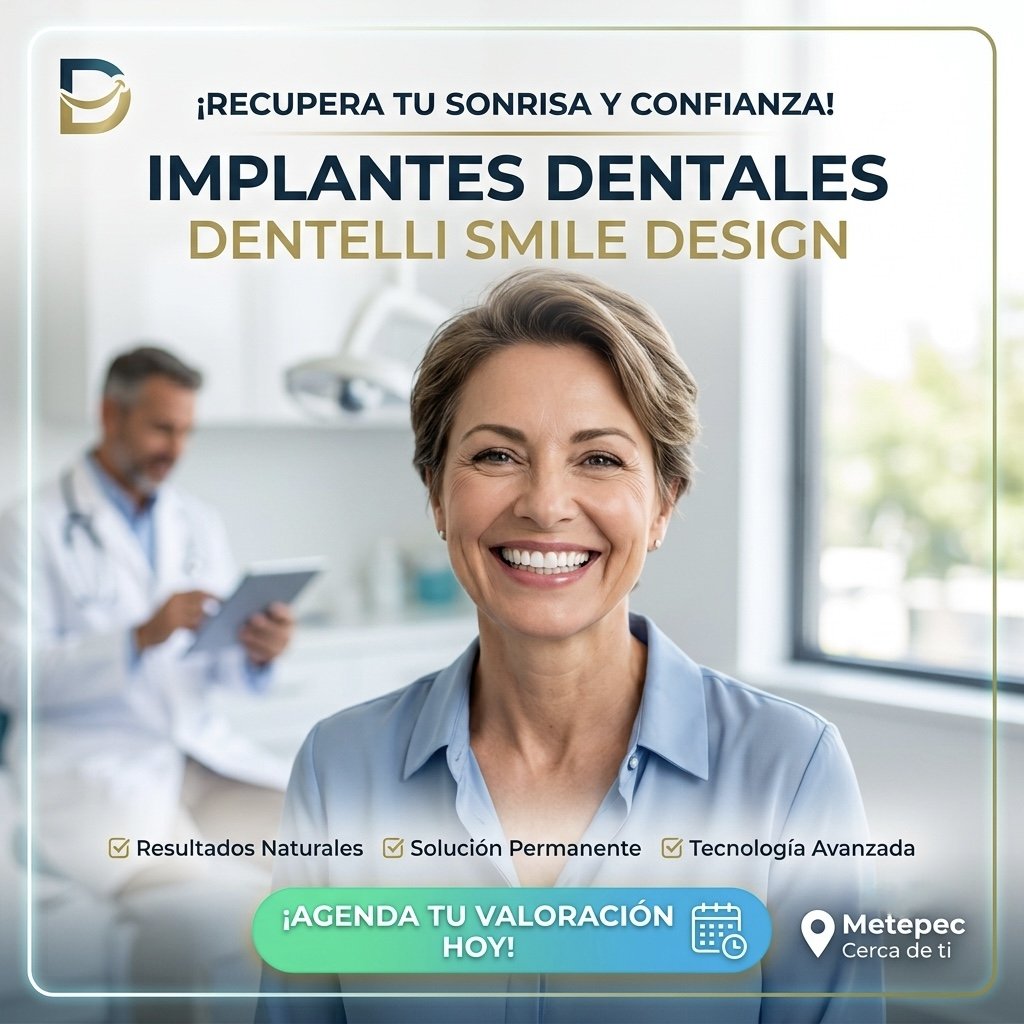 Anuncio de Dentelli - Clínica Dental: Implantes dentales