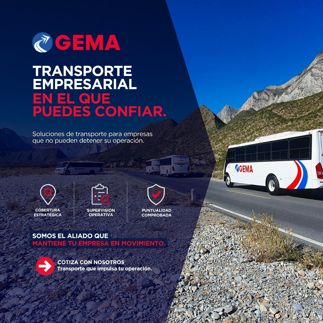 Anuncio de Transportes GEMA: Transporte empresarial