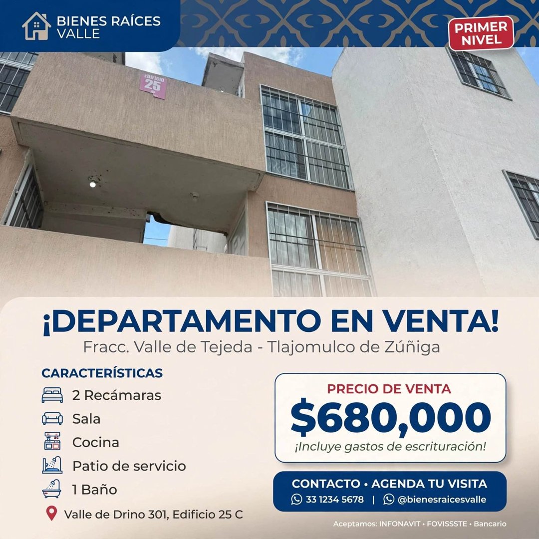 Anuncio de Aleinad Faa Loze: departamento en venta