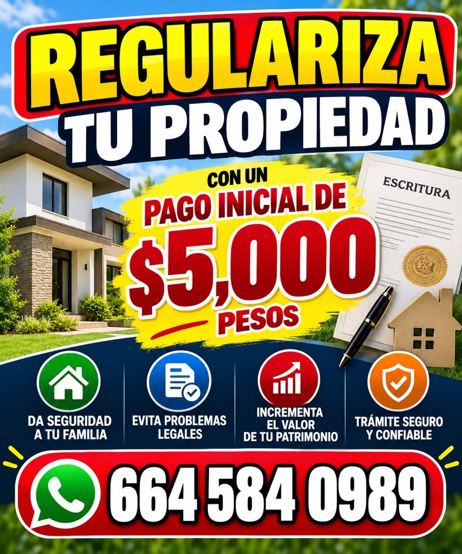 Anuncio de Despacho Jurídico M & M: regularización de escrituras