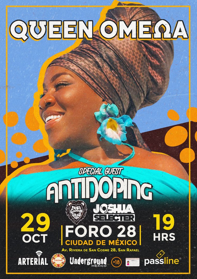 Anuncio de Antidoping: Concierto de reggae