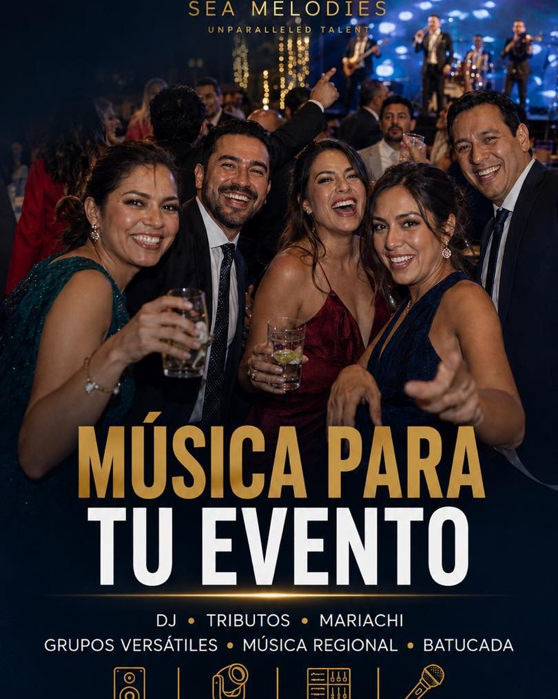 Anuncio de Sea Melodies: Música para eventos