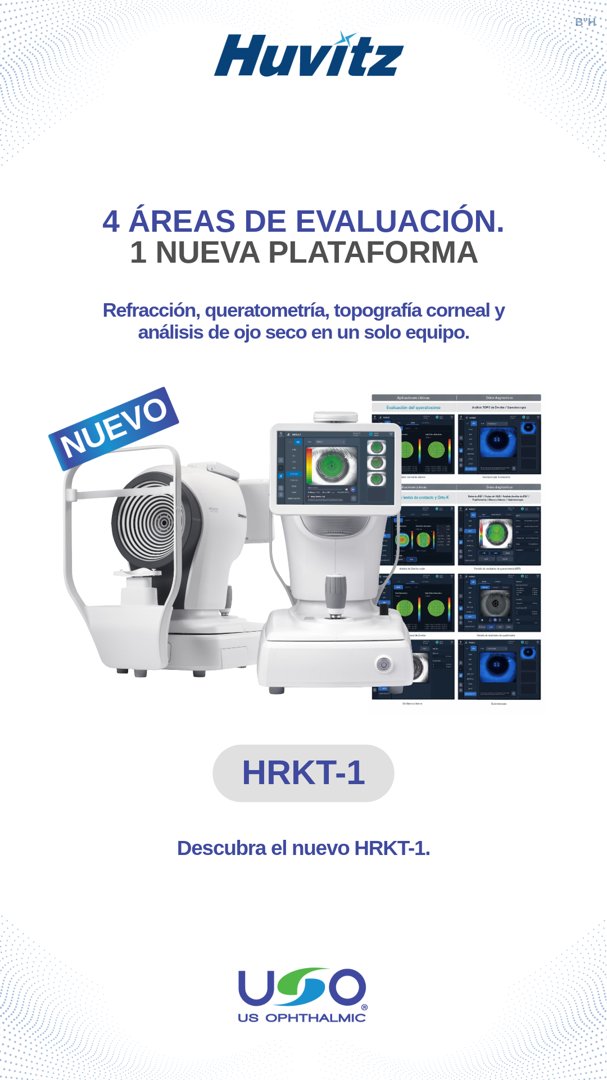 Anuncio de US Ophthalmic La: Equipo de evaluación oftálmica