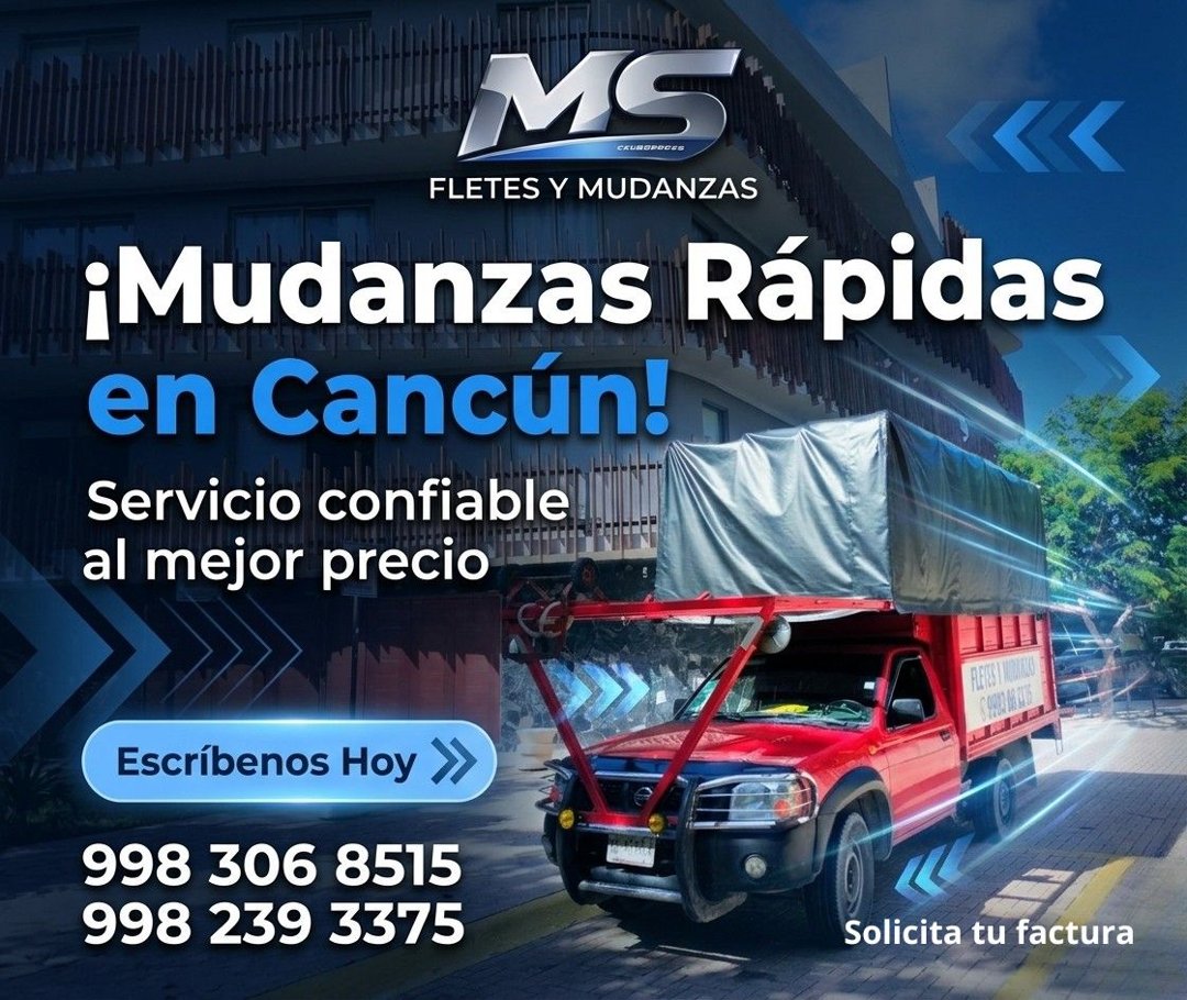 Anuncio de fletes y mudanza sanchez: fletes y mudanzas