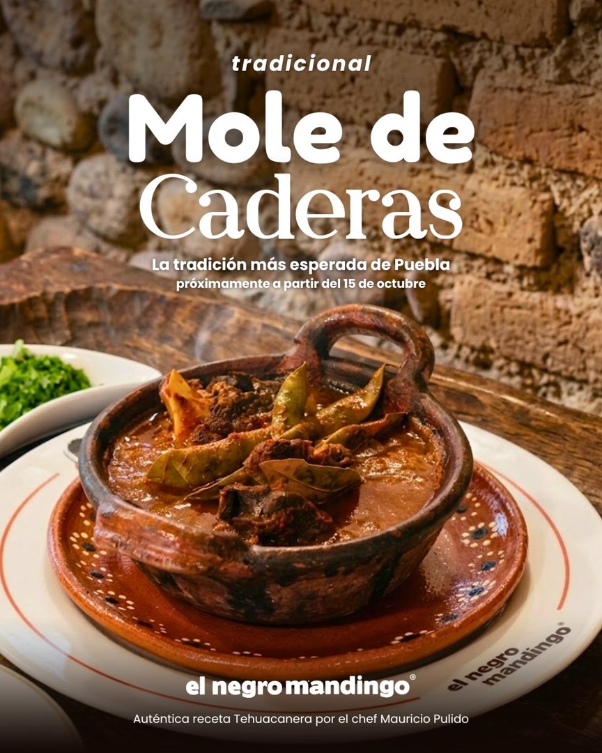 Anuncio de El Negro Mandingo: Mole de Caderas
