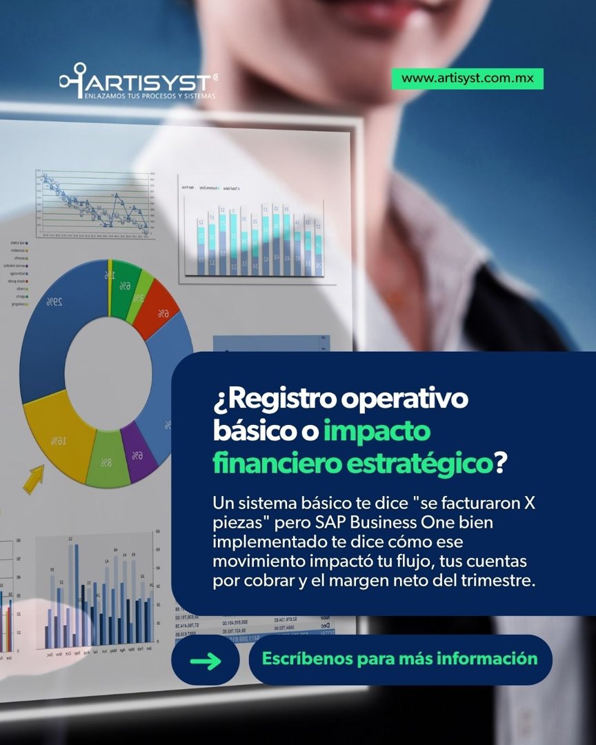Anuncio de Artisyst: consultoría SAP Business One