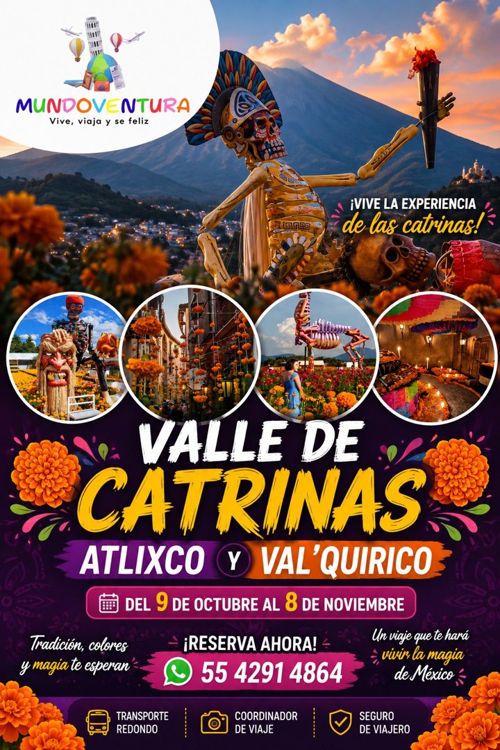 Anuncio de Mundoventura: Viaje a Valle de Catrinas