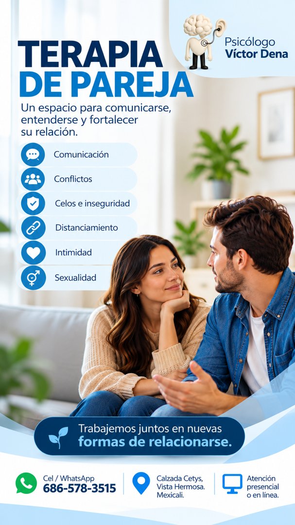 Anuncio de Psicólogo Victor Dena: Terapia de pareja