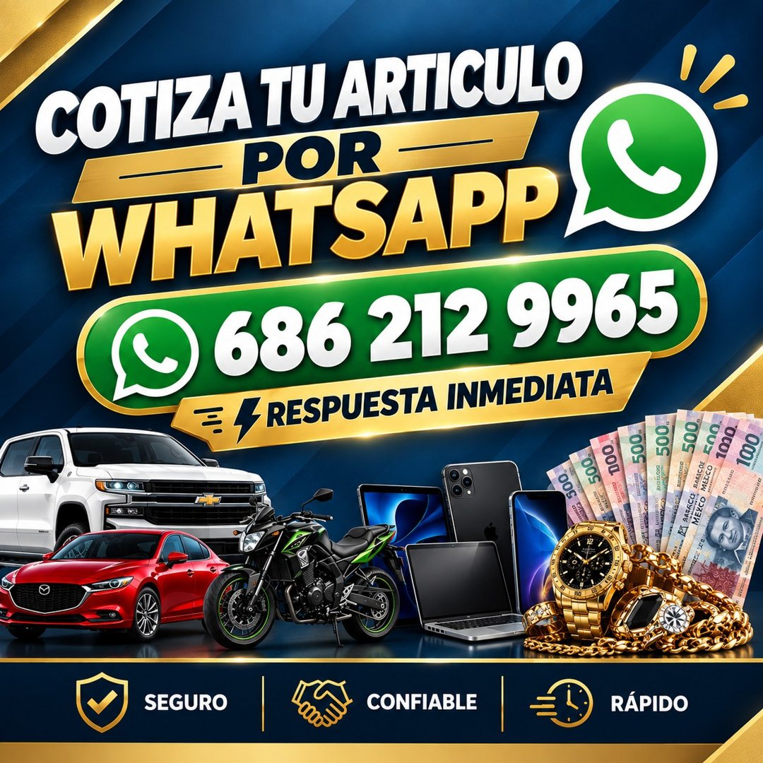 Anuncio de TP Dorado: empeño