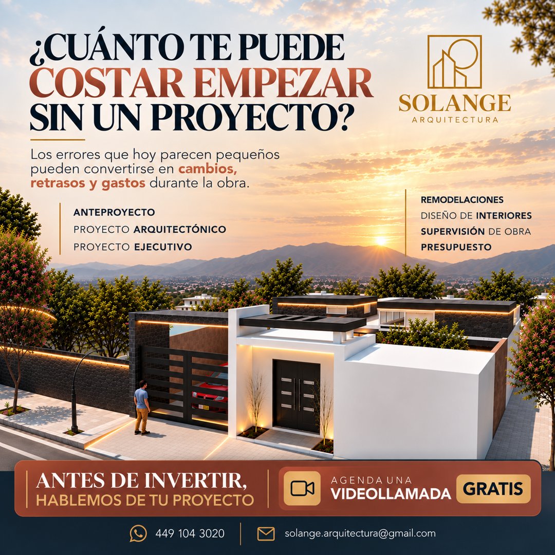 Anuncio de Solange Arquitectura: arquitectura y remodelaciones