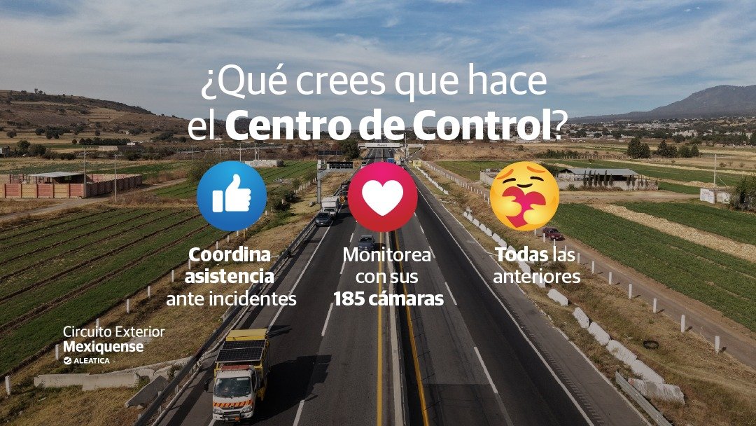 Anuncio de Circuito Exterior Mexiquense