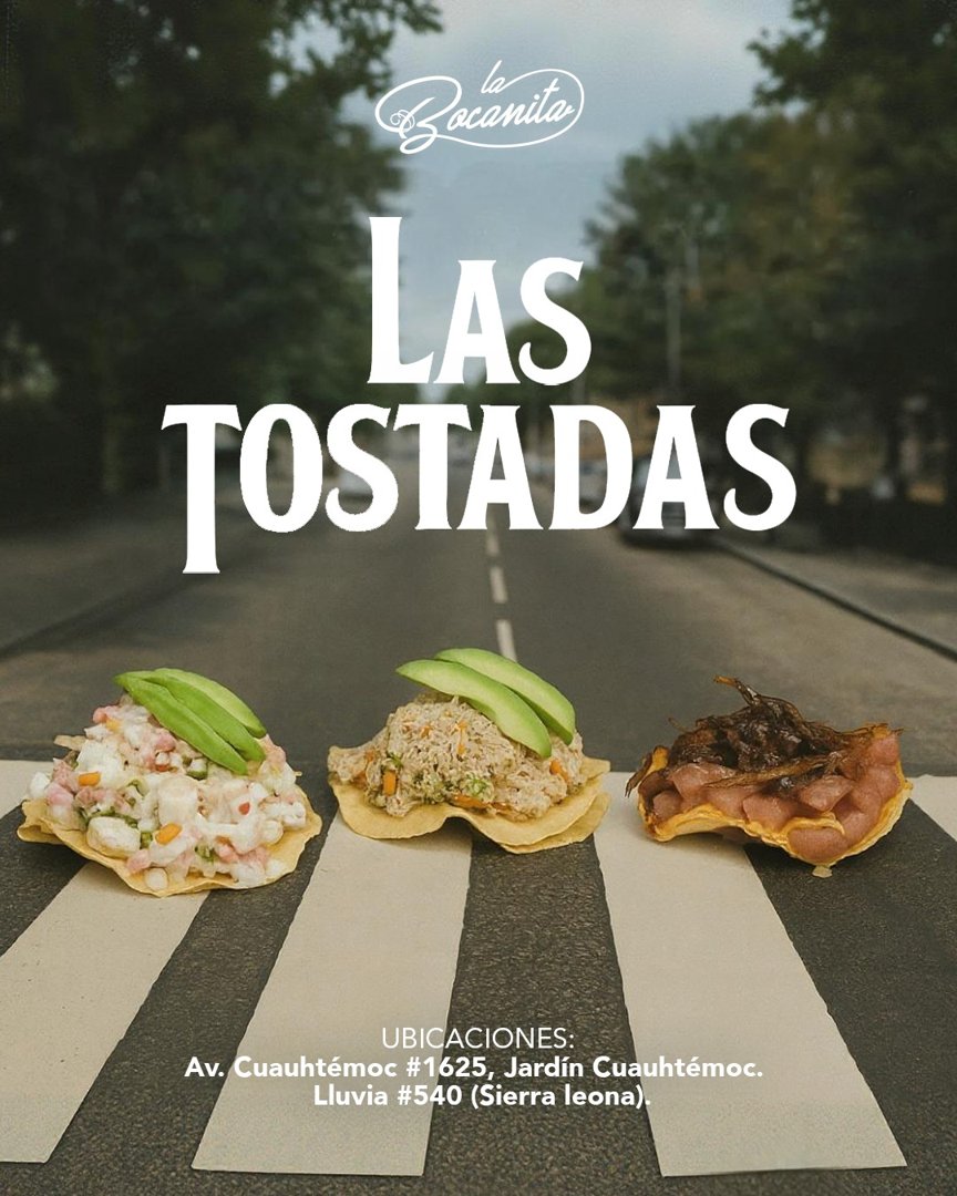 Anuncio de La Bocanita: tostadas