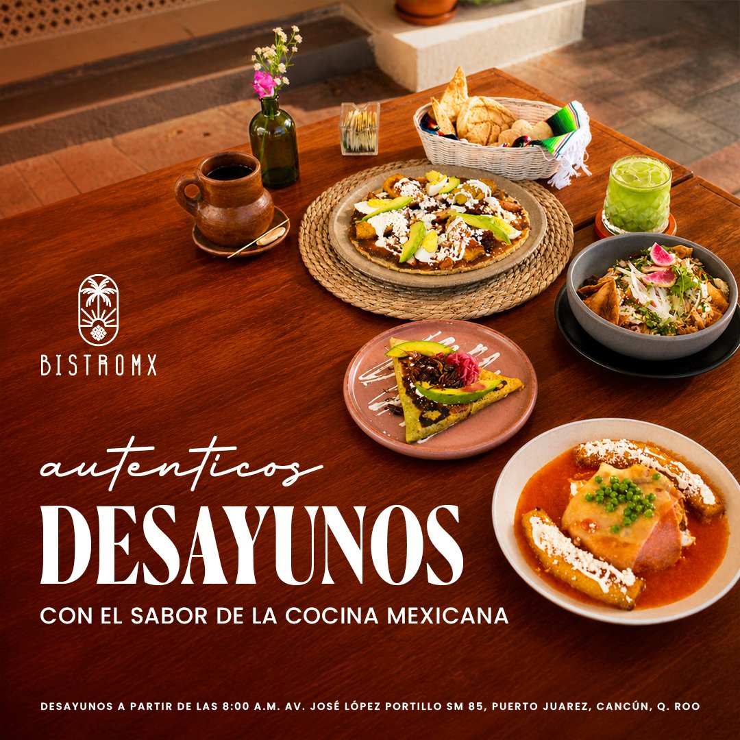 Anuncio de Bistro MX Restaurante: desayunos