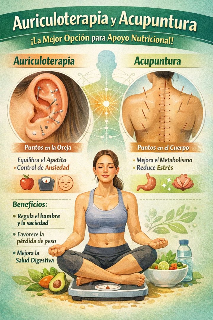 Anuncio de Nutribalance: Auriculoterapia