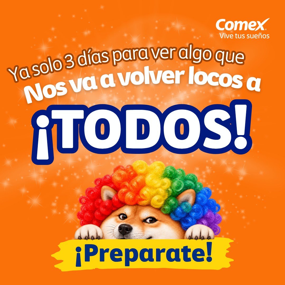 Anuncio de Comex Pinturerías Villahermosa: pintura