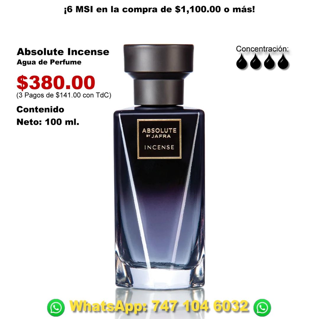 Anuncio de Perfumería Jafra Chilpancingo: Perfume