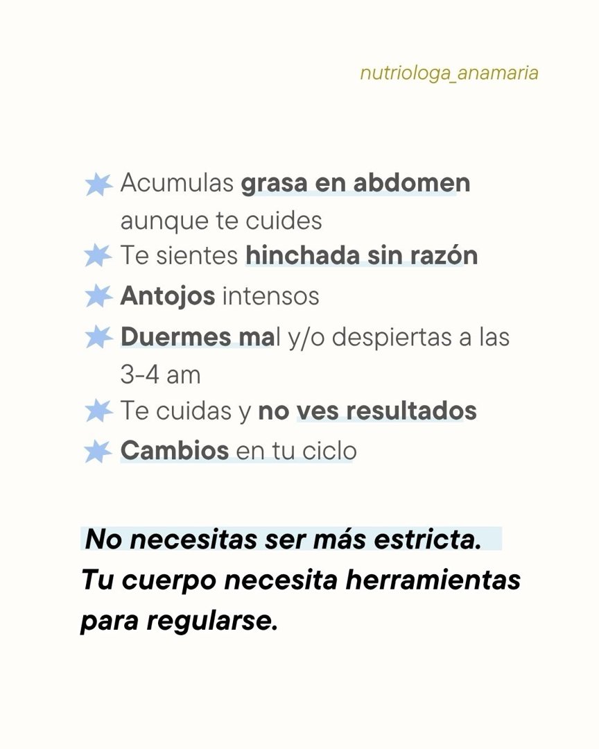 Anuncio de Nutriologa Ana Maria: asesoría nutricional