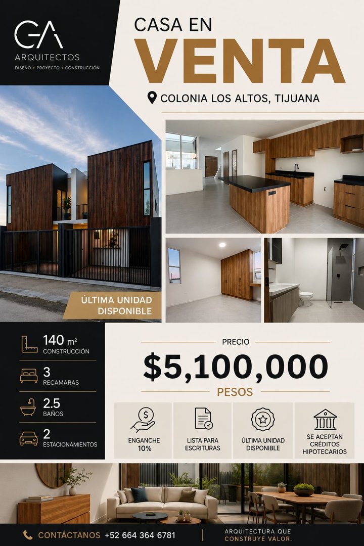 Anuncio de Gutiérrez Aldana Arquitectos: casa