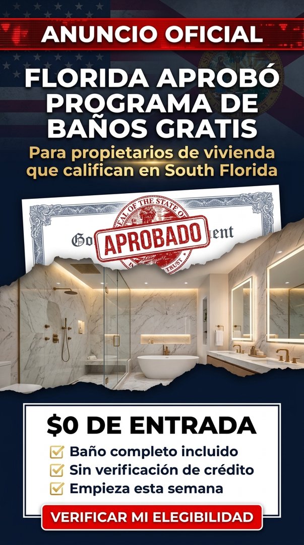 Anuncio de Dream Bath Florida