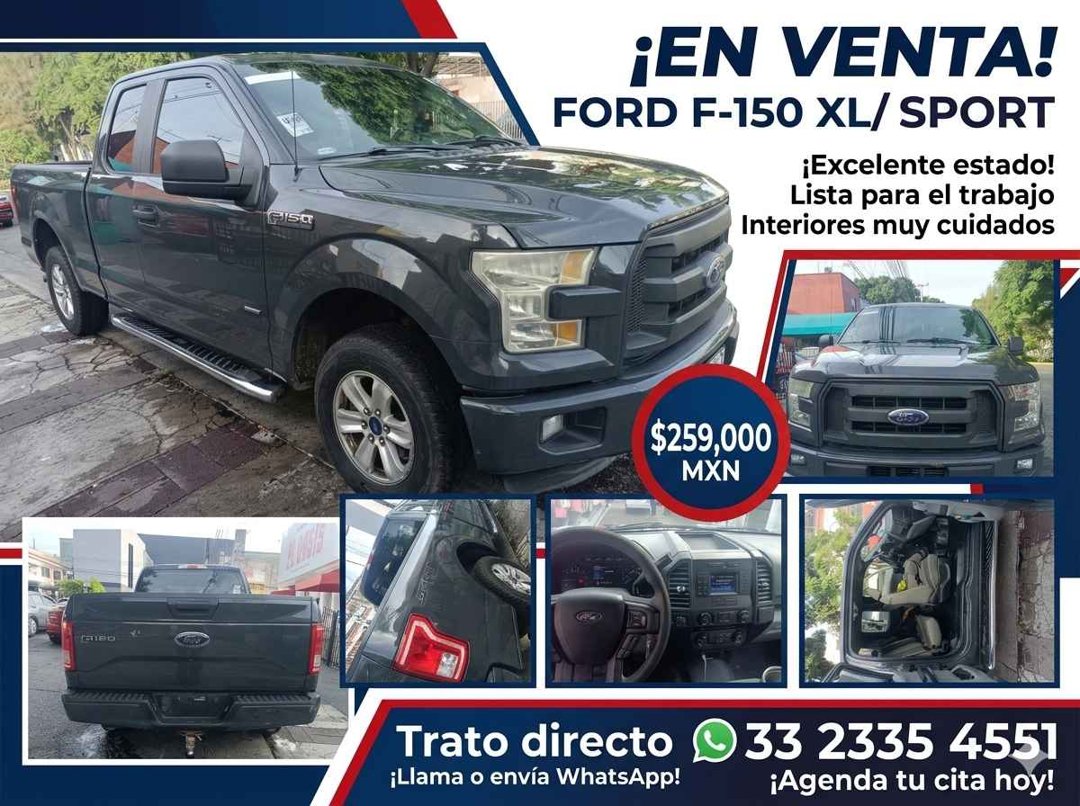 Anuncio de Cesar Omar Flores Gonzalez: camioneta Ford F-150