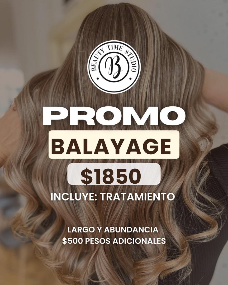 Anuncio de Beauty Time Studio San Pedro: balayage