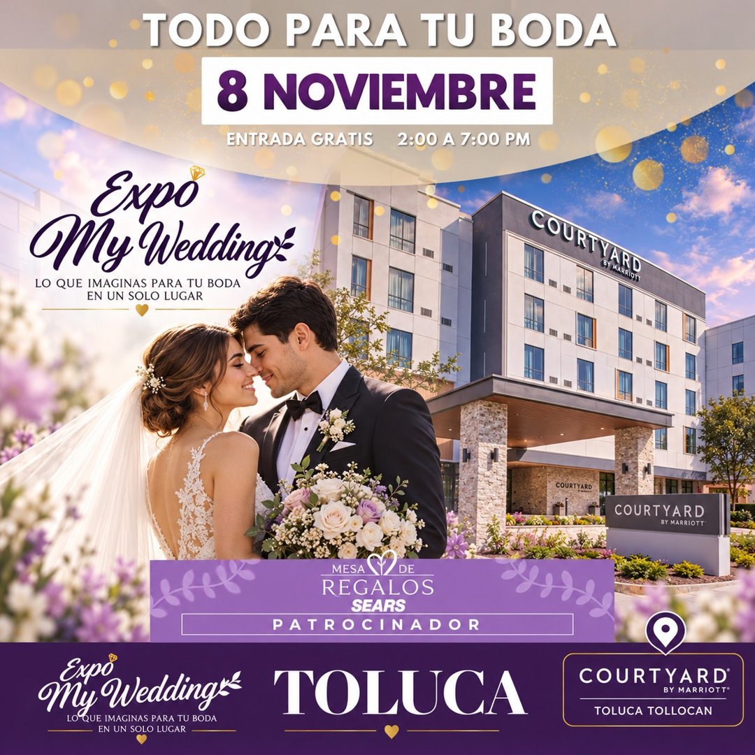 Anuncio de Expo My Wedding: exposición de proveedores para bodas
