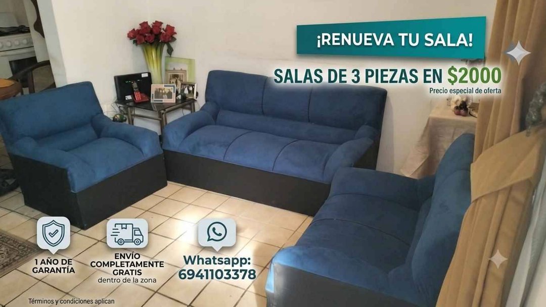 Anuncio de Manuel Sanchez: Salas de 3 piezas