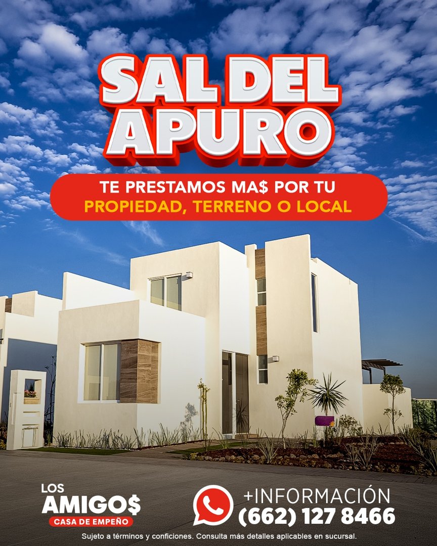 Anuncio de Empeño Los Amigos: préstamos con garantía de propiedad