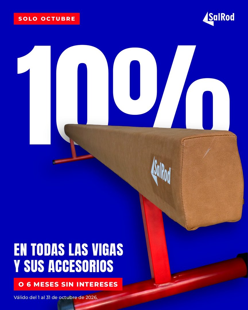 Anuncio de SalRod Gymnastics Supplies: Vigas de gimnasia y sus accesorios
