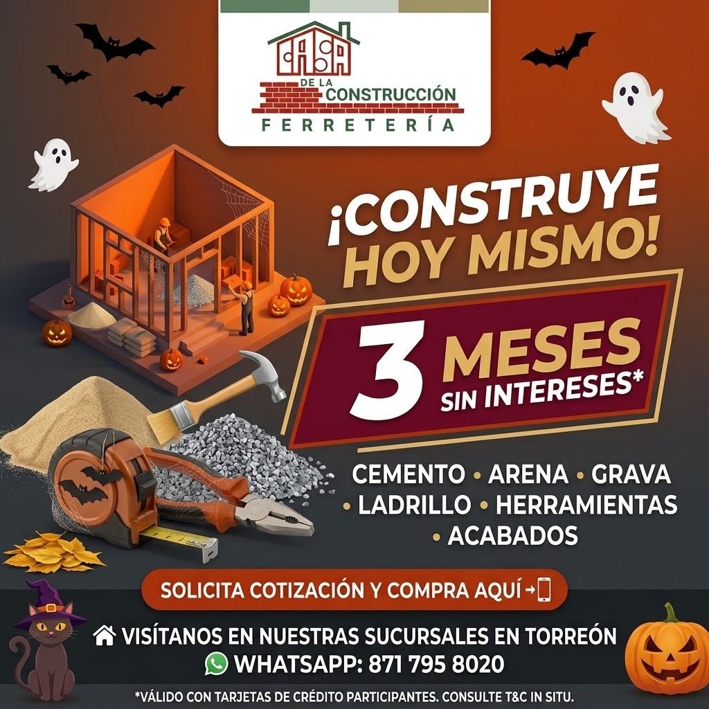 Anuncio de Construrama Casa De La Construcción: Construcción y materiales de ferretería