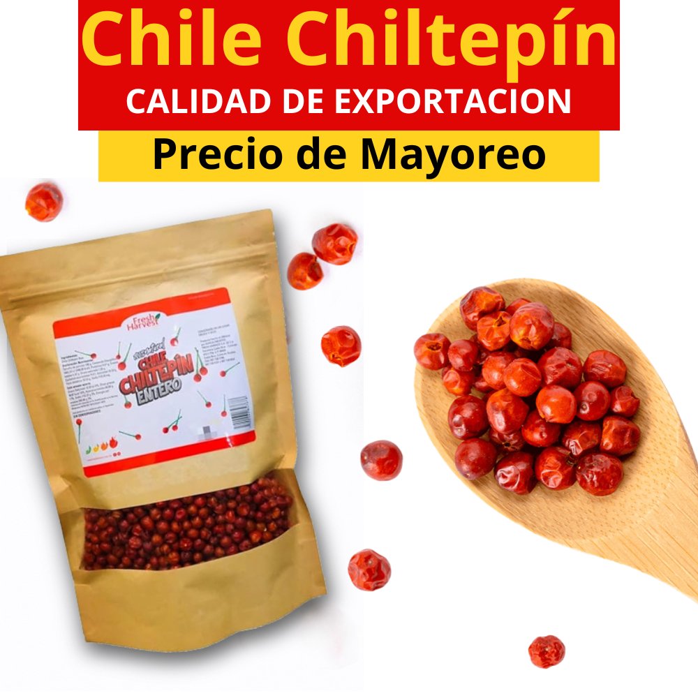 Anuncio de Fresh Harvest: Chiltepín seco