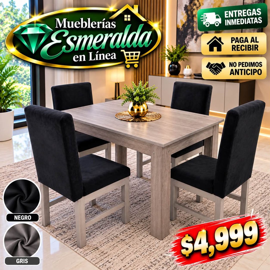 Anuncio de Muebleria Esmeralda: Muebles para comedor