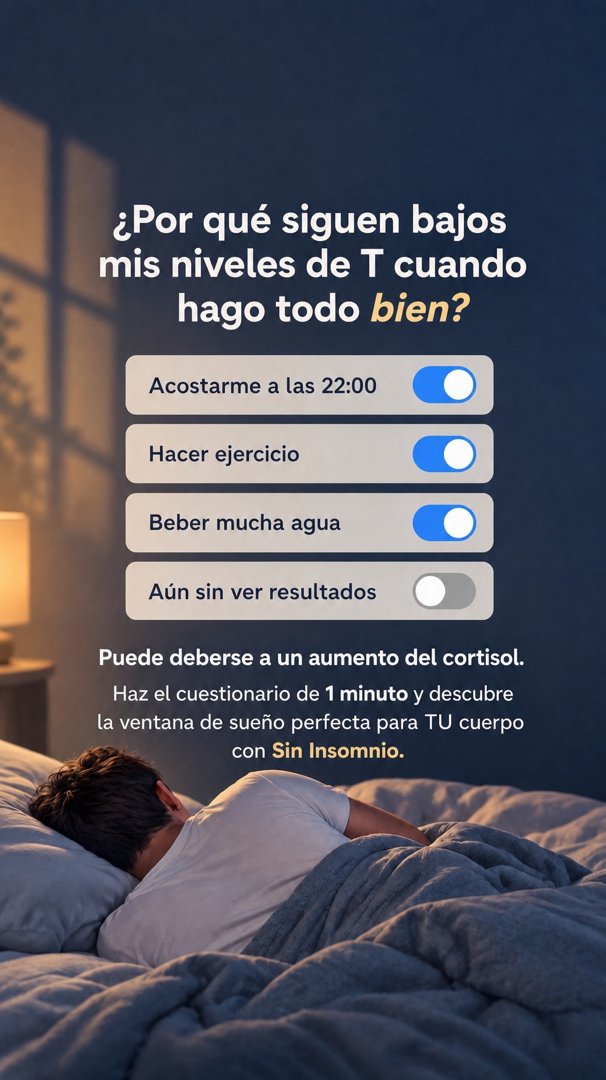 Anuncio de No Insomnia Lab: Terapia cognitivo-conductual para el insomnio (CBT-I) mediante aplicación