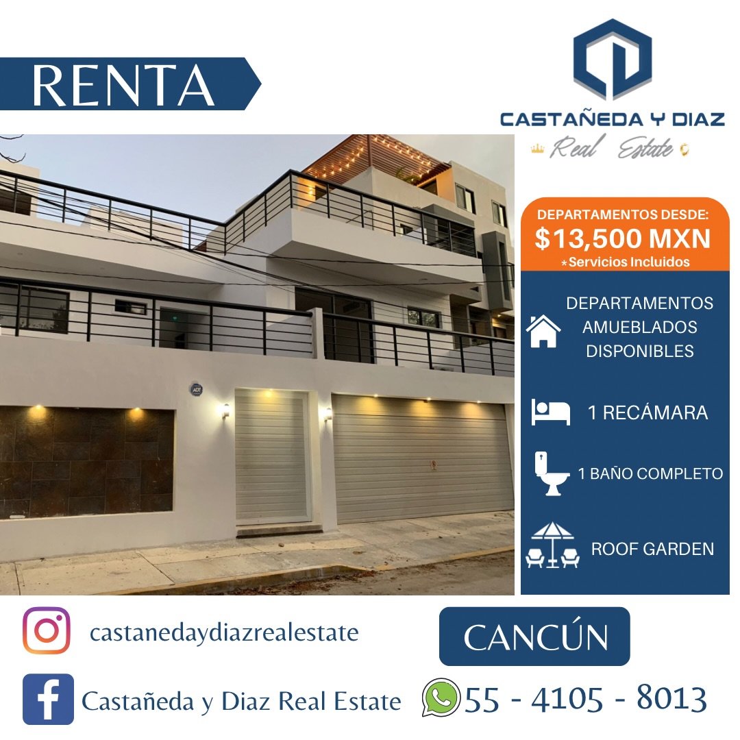 Anuncio de Castañeda y Díaz Real Estate: alquiler de departamentos amueblados