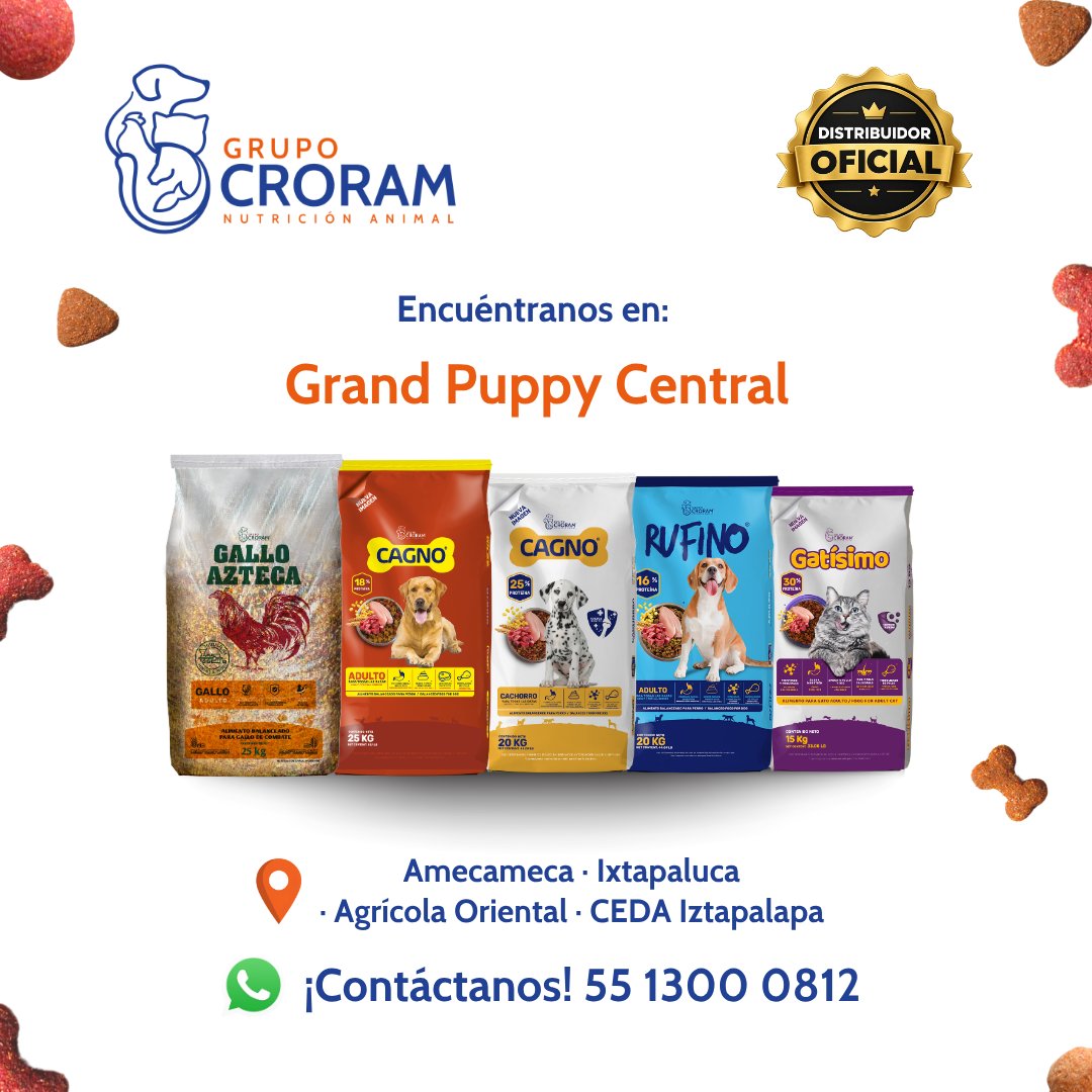 Anuncio de Grupo Croram: Alimento para mascotas