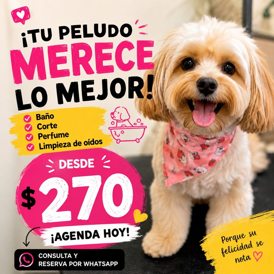 Anuncio de Estética Patitas