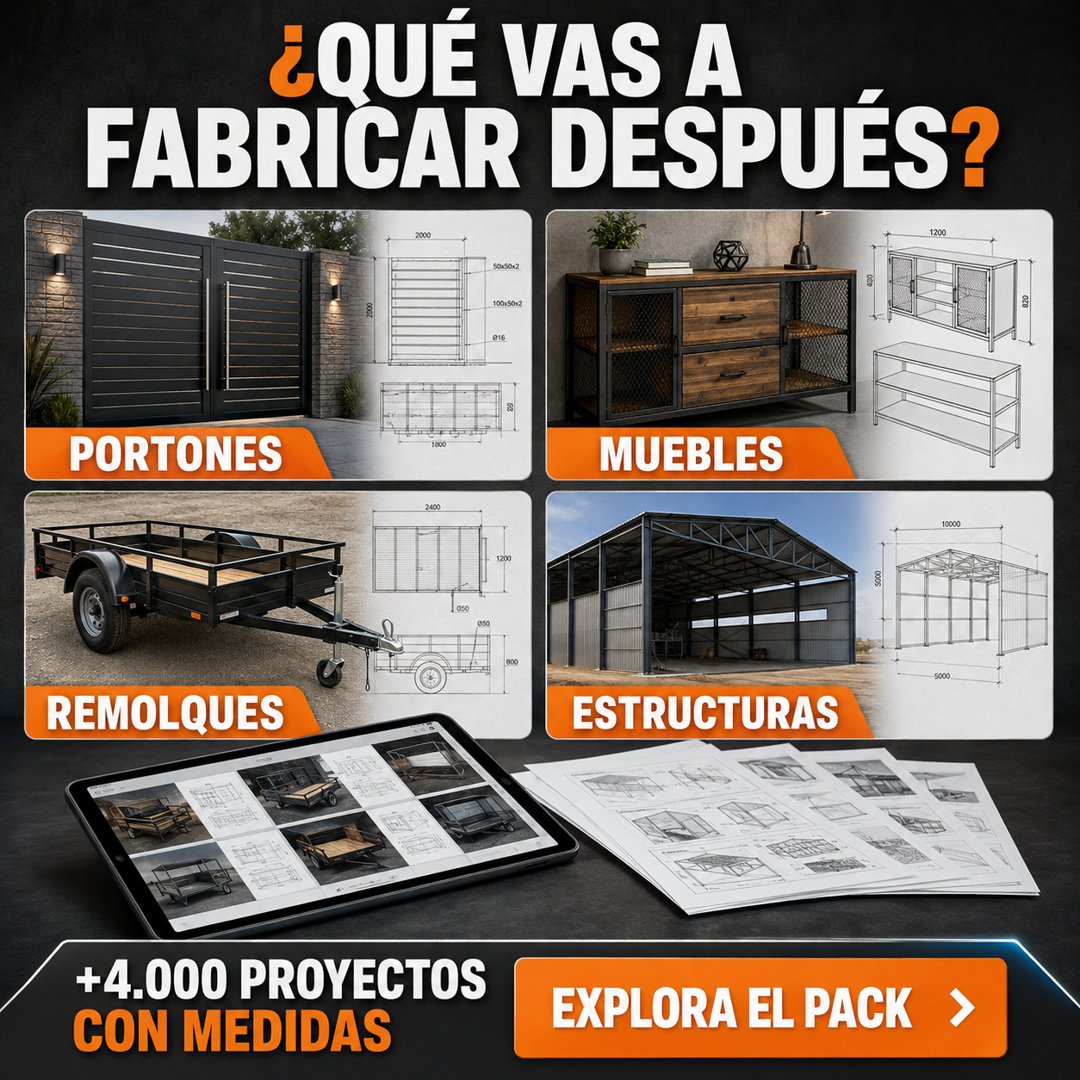Anuncio de Espaço Essencial: paquete de proyectos de herrería