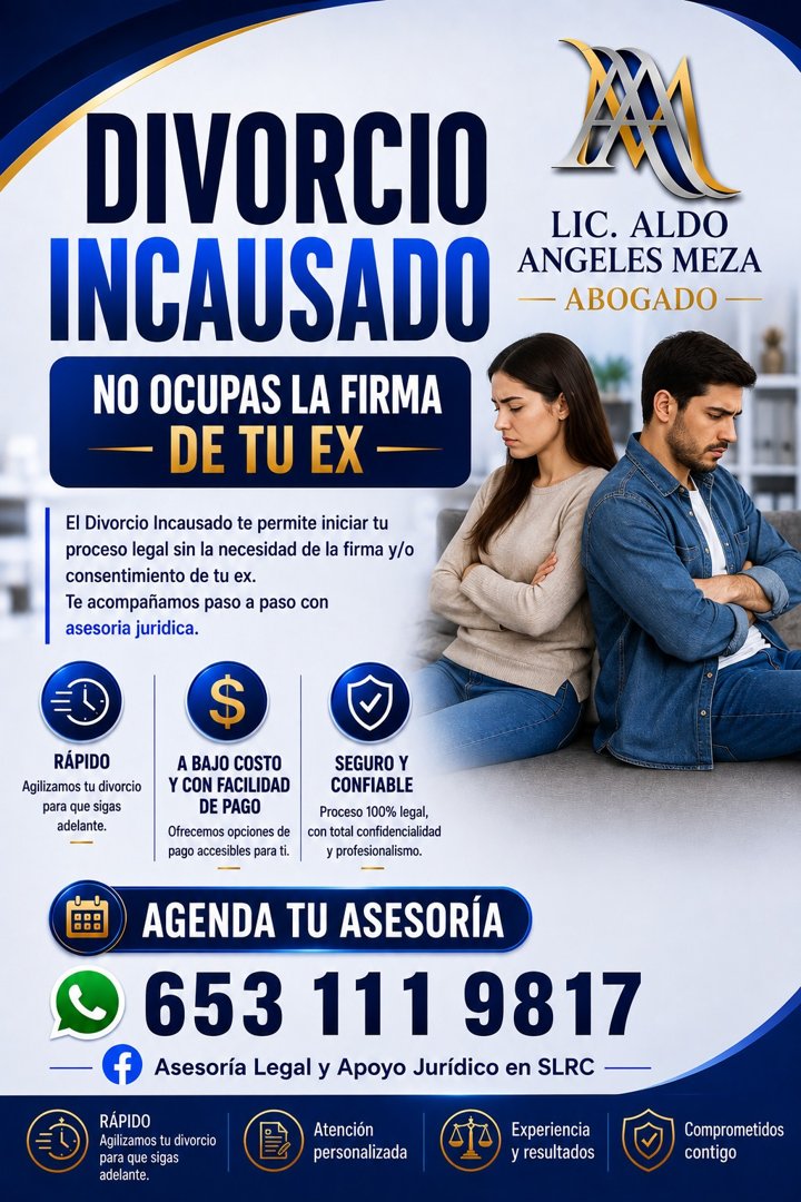 Anuncio de Asesoria Legal y Apoyo Juridico en SLRC: Asesoría Legal y Apoyo Jurídico