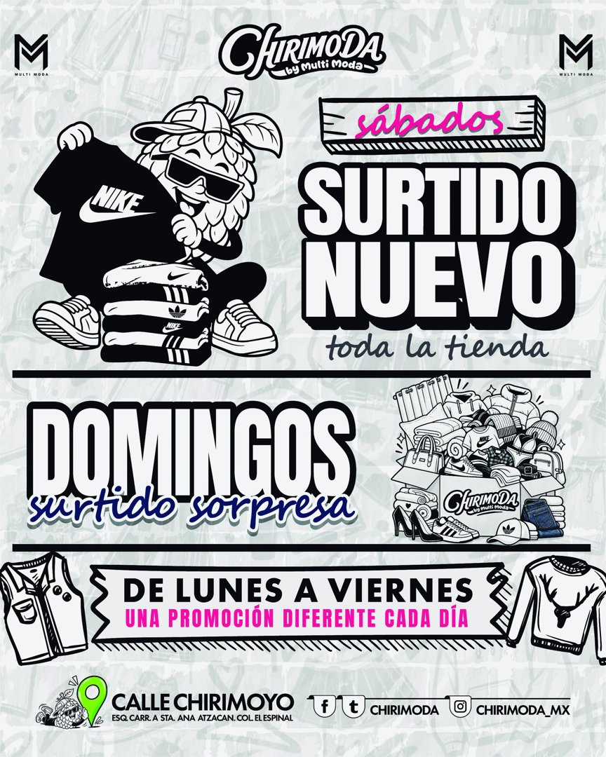 Anuncio de ChiriModa: ropa